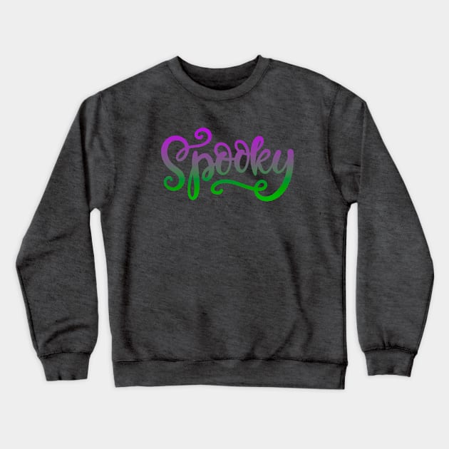 Spooky Halloween Crewneck Sweatshirt by igzine